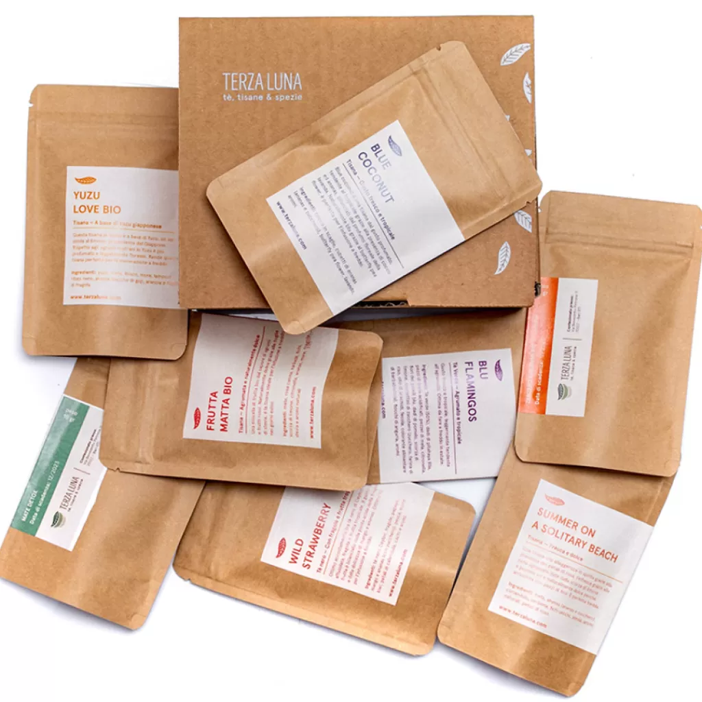 Terza Luna Degustazione Di Tisane^Tasting box of cold teas