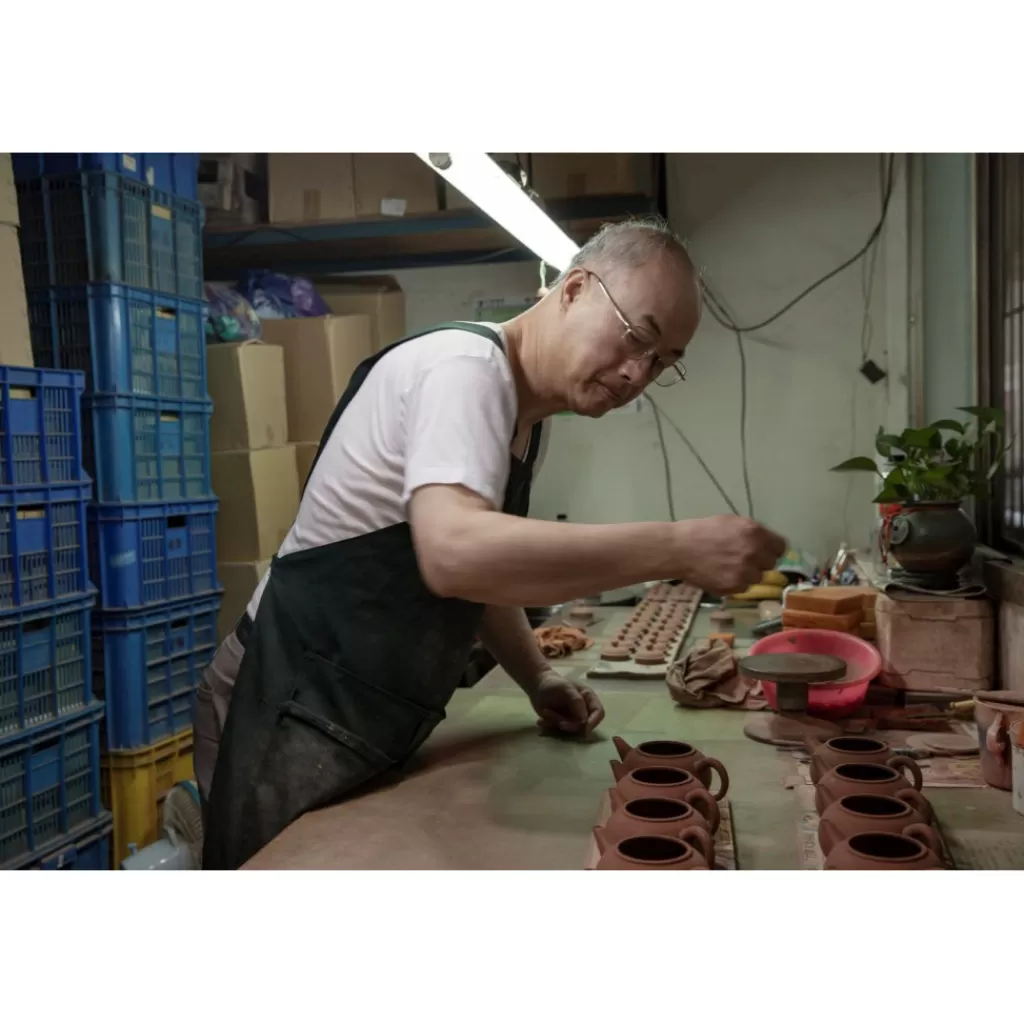 Terza Luna Gong Fu Cha^Yingge Teapot, Master Shen #3